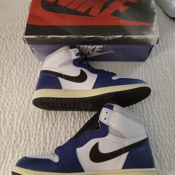 NEW Nike Air Jordan 1 Retro High OG Shoes "Rare Air" DZ5485-100 Men Size 12 - Picture 8 of 9